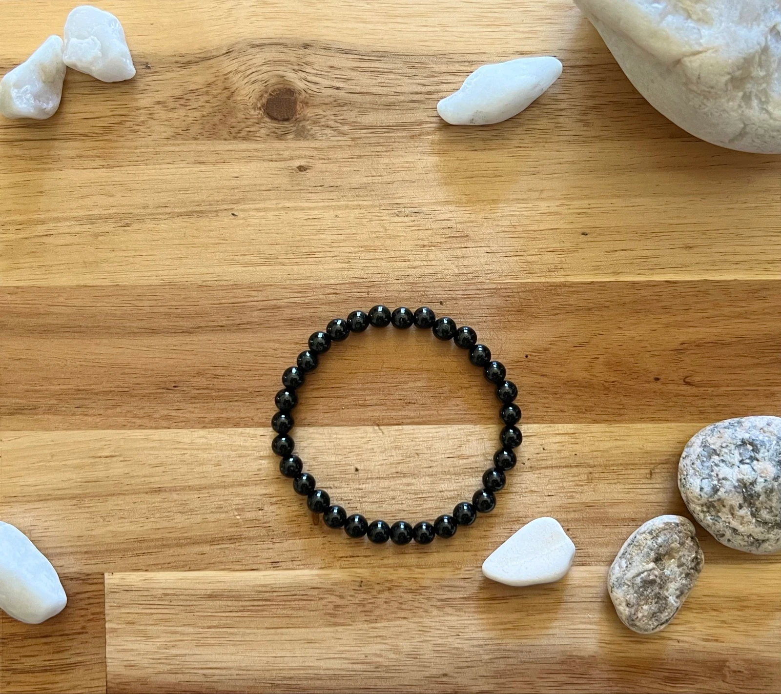 Bracelet tourmaline noire 